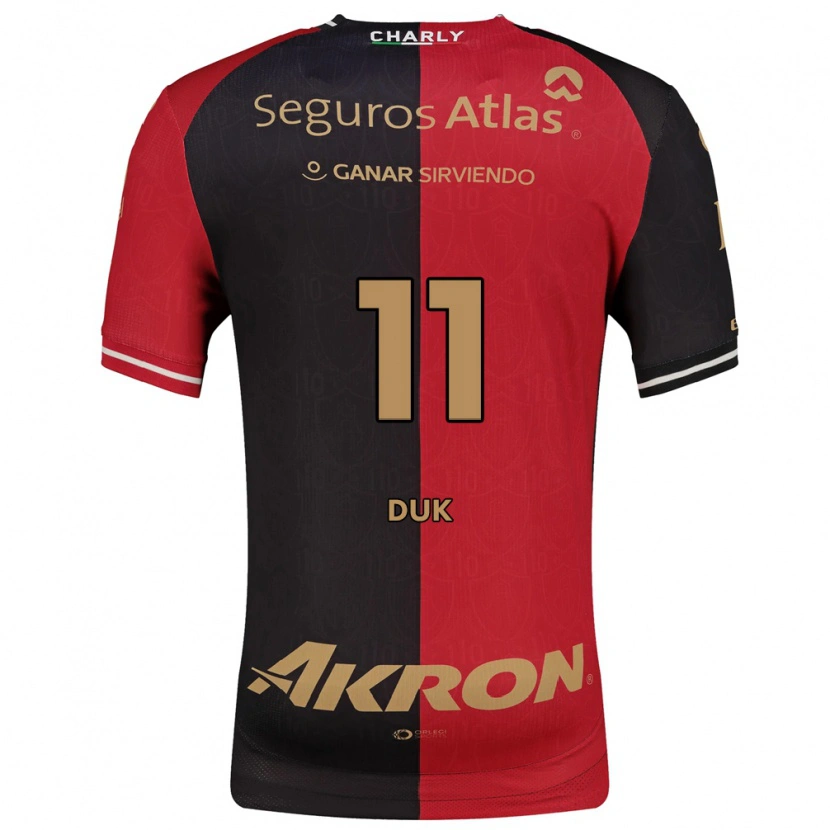Danxen Herren Duk #11 Rot Schwarz Braun Heimtrikot Trikot 2026/27 T-Shirt Schweiz
