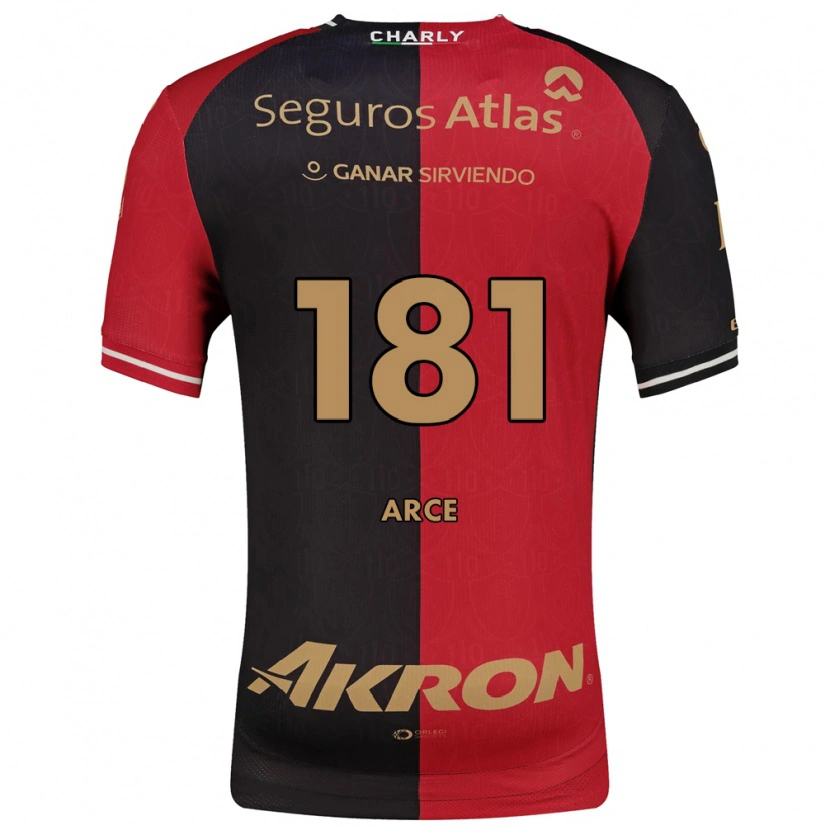 Danxen Herren Edson Arce #181 Rot Schwarz Braun Heimtrikot Trikot 2026/27 T-Shirt Schweiz