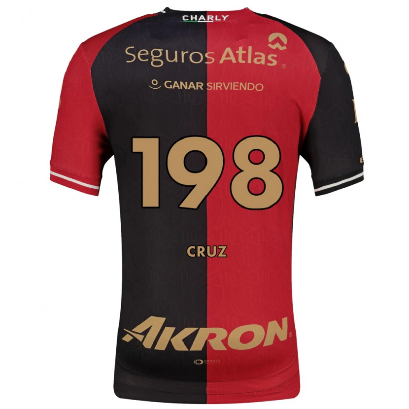 Danxen Herren Carlos Cruz #198 Rot Schwarz Braun Heimtrikot Trikot 2026/27 T-Shirt Schweiz