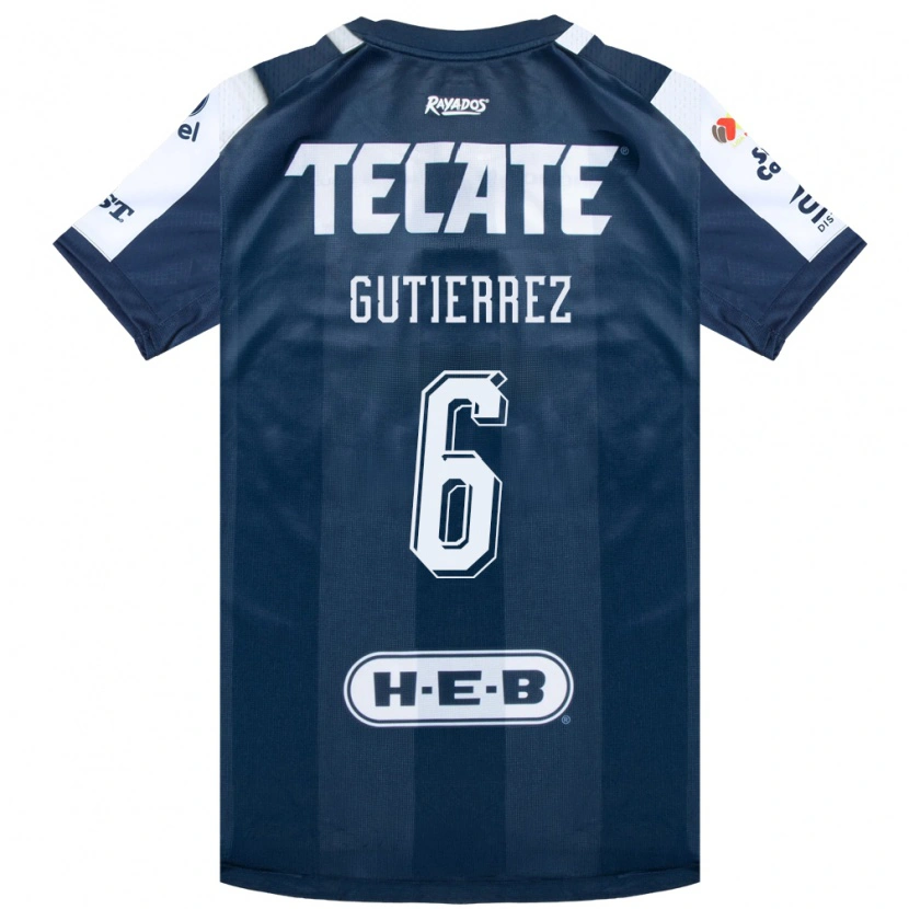 Danxen Herren Edson Gutierrez #6 Tintenblau Weiß Rot Heimtrikot Trikot 2026/27 T-Shirt Schweiz
