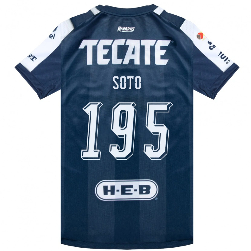 Danxen Herren Óscar Soto #195 Tintenblau Weiß Rot Heimtrikot Trikot 2026/27 T-Shirt Schweiz