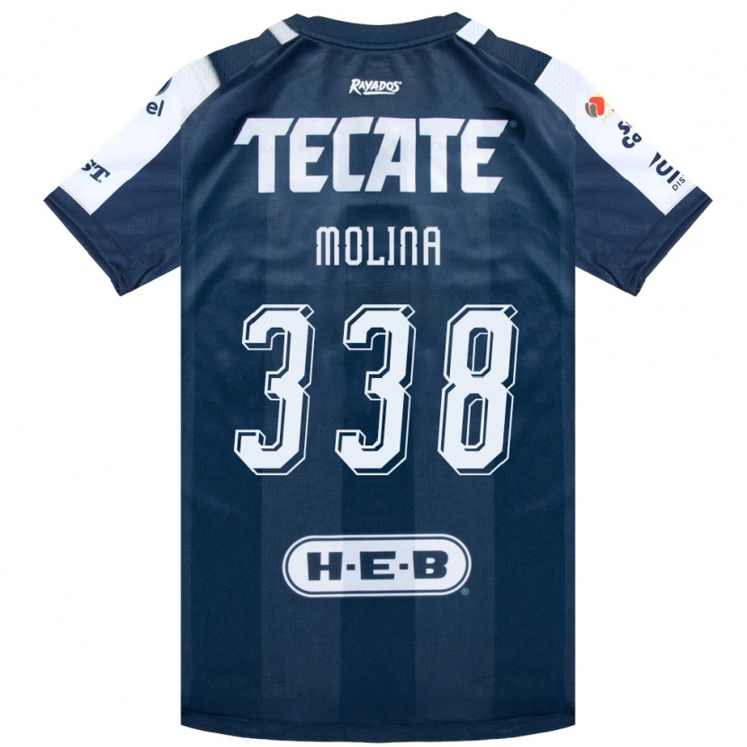 Danxen Herren Johann Molina #338 Tintenblau Weiß Rot Heimtrikot Trikot 2026/27 T-Shirt Schweiz