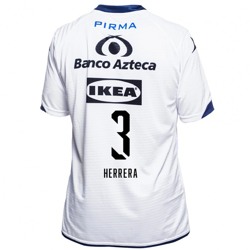 Danxen Herren Alberto Herrera #3 Weiß Schwarz Blau Heimtrikot Trikot 2026/27 T-Shirt Schweiz