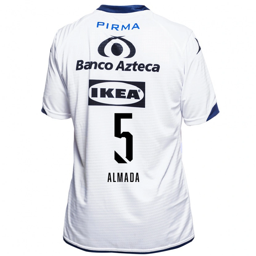 Danxen Herren Facundo Almada #5 Weiß Schwarz Blau Heimtrikot Trikot 2026/27 T-Shirt Schweiz