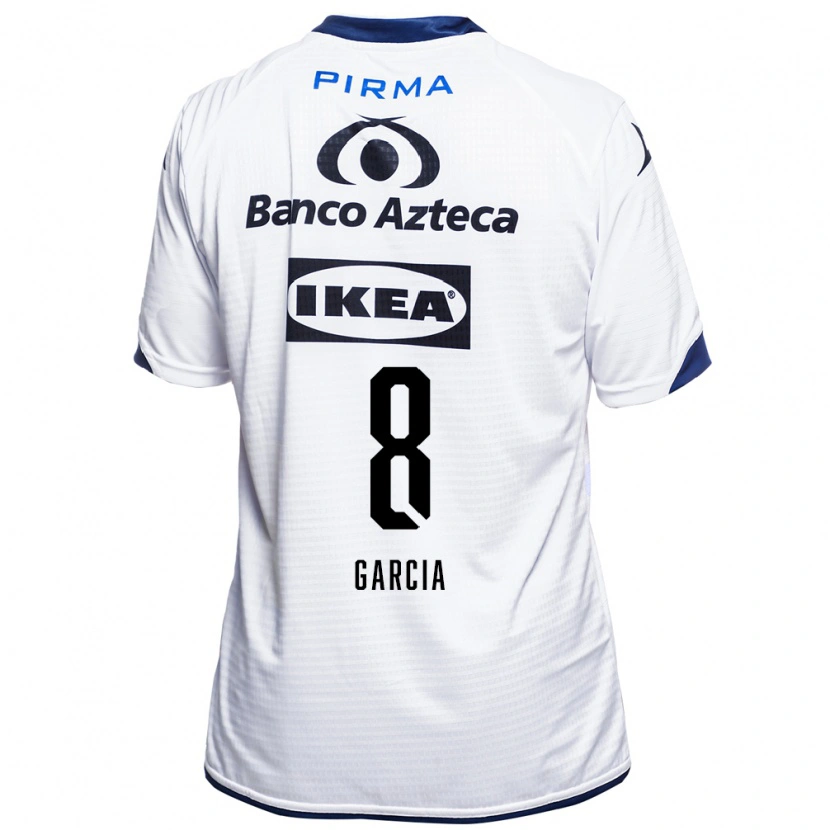 Danxen Herren Luis García #8 Weiß Schwarz Blau Heimtrikot Trikot 2026/27 T-Shirt Schweiz