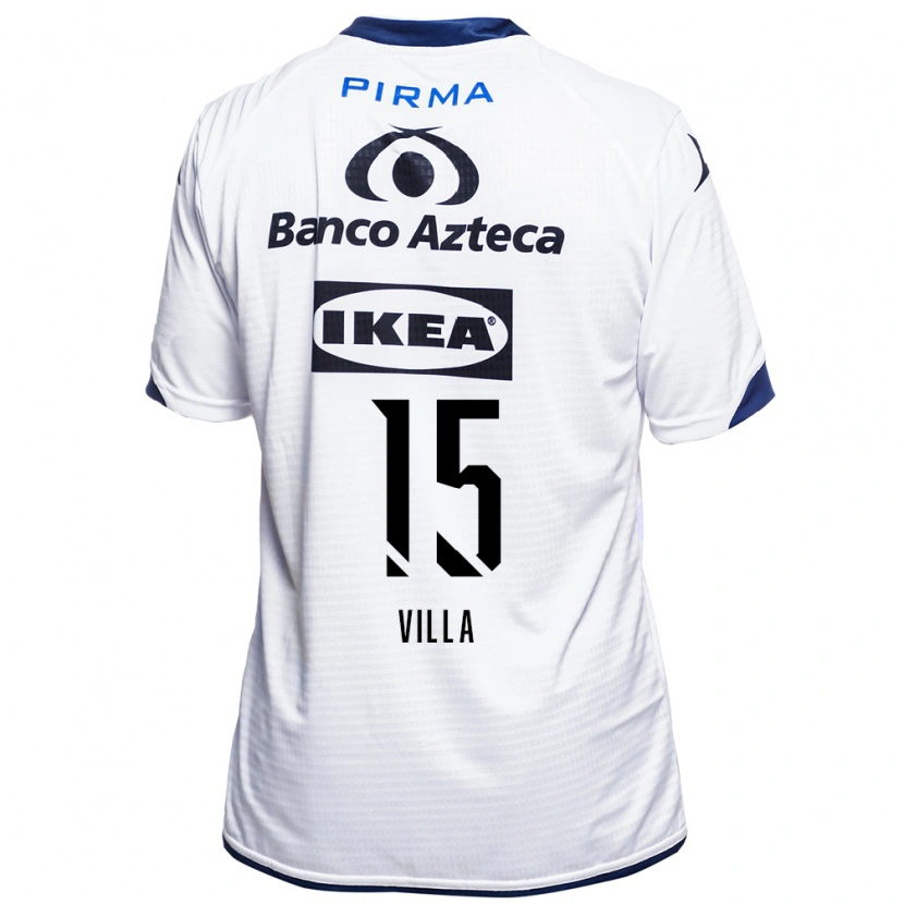 Danxen Herren Óscar Villa #15 Weiß Schwarz Blau Heimtrikot Trikot 2026/27 T-Shirt Schweiz