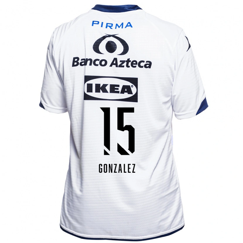Danxen Herren Jaqueline González #15 Weiß Schwarz Blau Heimtrikot Trikot 2026/27 T-Shirt Schweiz