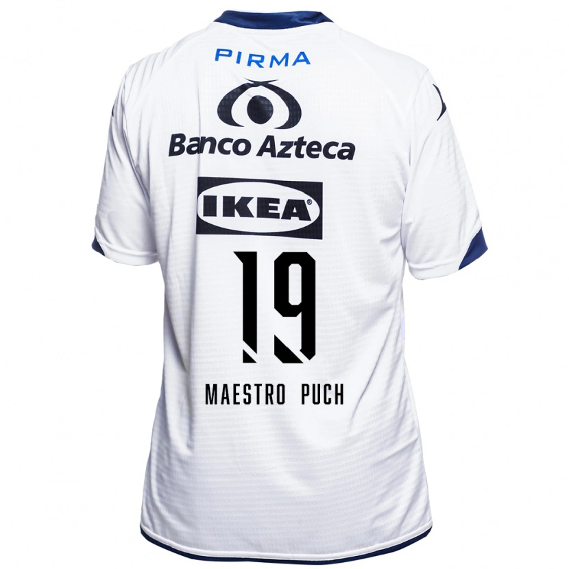Danxen Herren Ignacio Maestro Puch #19 Weiß Schwarz Blau Heimtrikot Trikot 2026/27 T-Shirt Schweiz