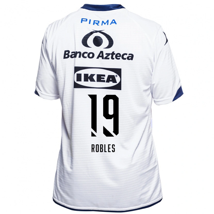 Danxen Herren Ángel Robles #19 Weiß Schwarz Blau Heimtrikot Trikot 2026/27 T-Shirt Schweiz