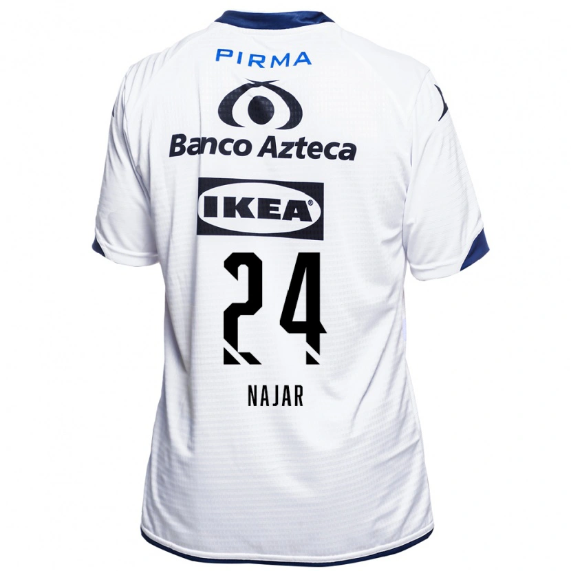 Danxen Herren Ivonne Najar #24 Weiß Schwarz Blau Heimtrikot Trikot 2026/27 T-Shirt Schweiz