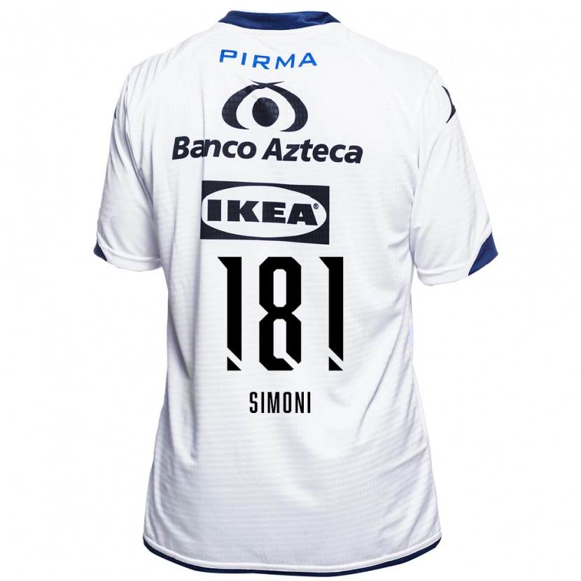 Danxen Herren Julio Simoni #181 Weiß Schwarz Blau Heimtrikot Trikot 2026/27 T-Shirt Schweiz