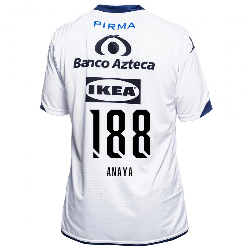 Danxen Herren Mario Anaya #188 Weiß Schwarz Blau Heimtrikot Trikot 2026/27 T-Shirt Schweiz