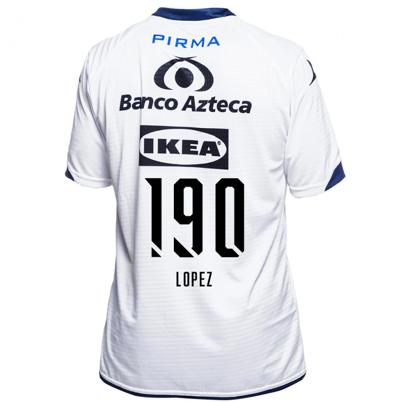 Danxen Herren Josué López #190 Weiß Schwarz Blau Heimtrikot Trikot 2026/27 T-Shirt Schweiz