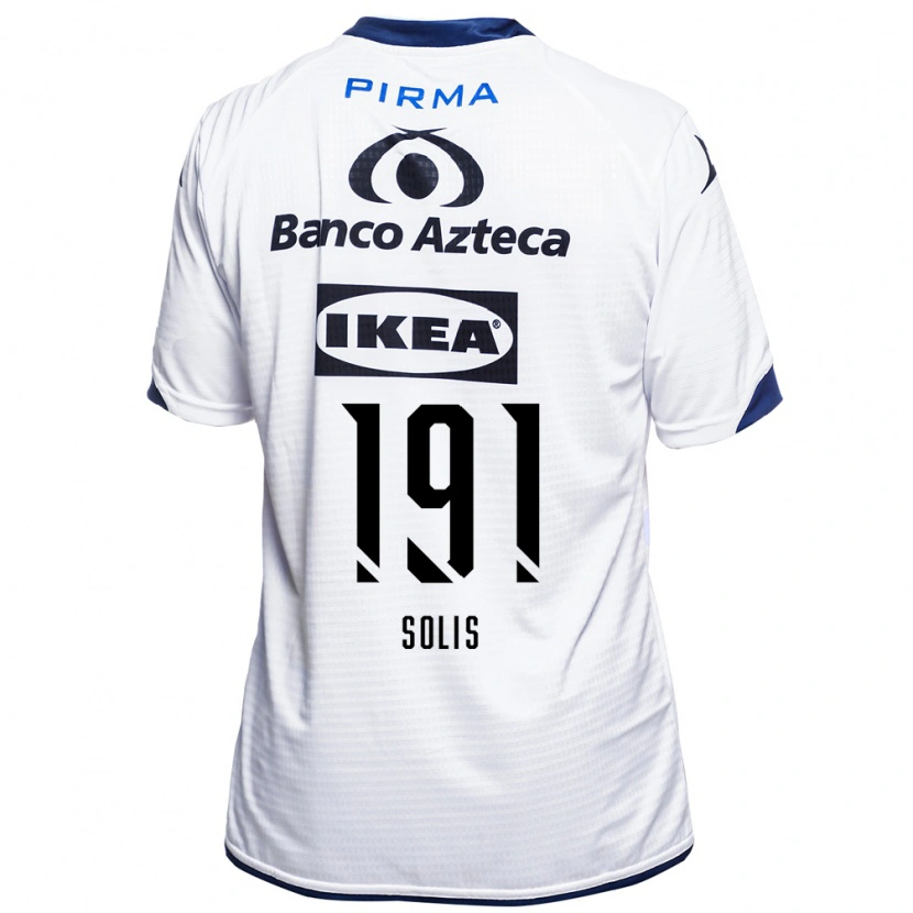 Danxen Herren César Solís #191 Weiß Schwarz Blau Heimtrikot Trikot 2026/27 T-Shirt Schweiz