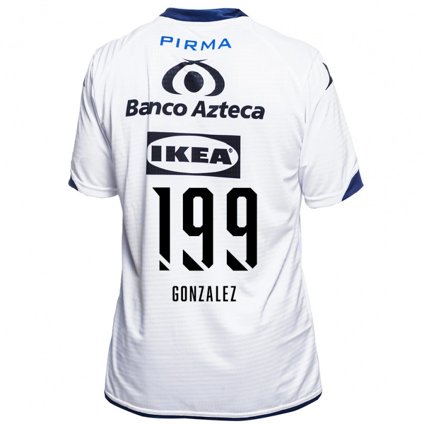 Danxen Herren Samuel González #199 Weiß Schwarz Blau Heimtrikot Trikot 2026/27 T-Shirt Schweiz
