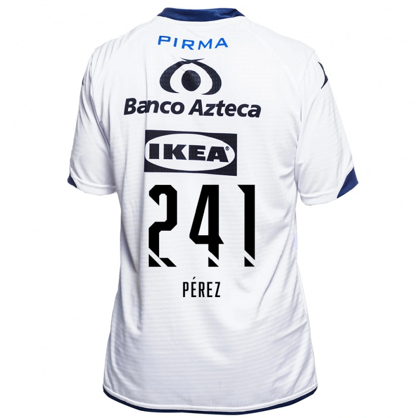 Danxen Herren Eduardo Pérez #241 Weiß Schwarz Blau Heimtrikot Trikot 2026/27 T-Shirt Schweiz
