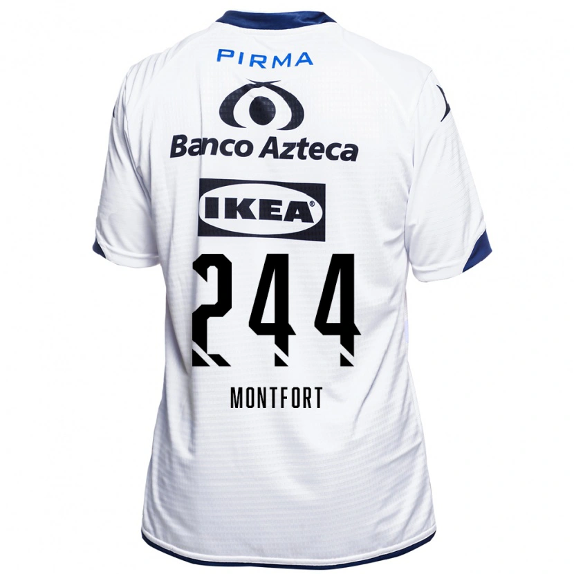 Danxen Herren Bruno Montfort #244 Weiß Schwarz Blau Heimtrikot Trikot 2026/27 T-Shirt Schweiz