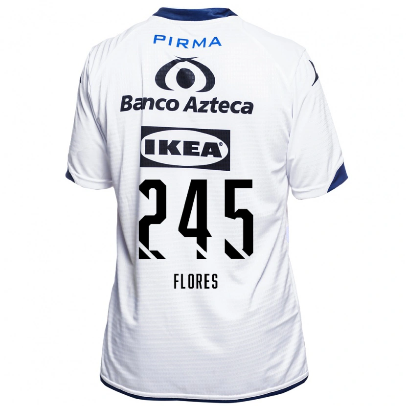 Danxen Herren José Flores #245 Weiß Schwarz Blau Heimtrikot Trikot 2026/27 T-Shirt Schweiz