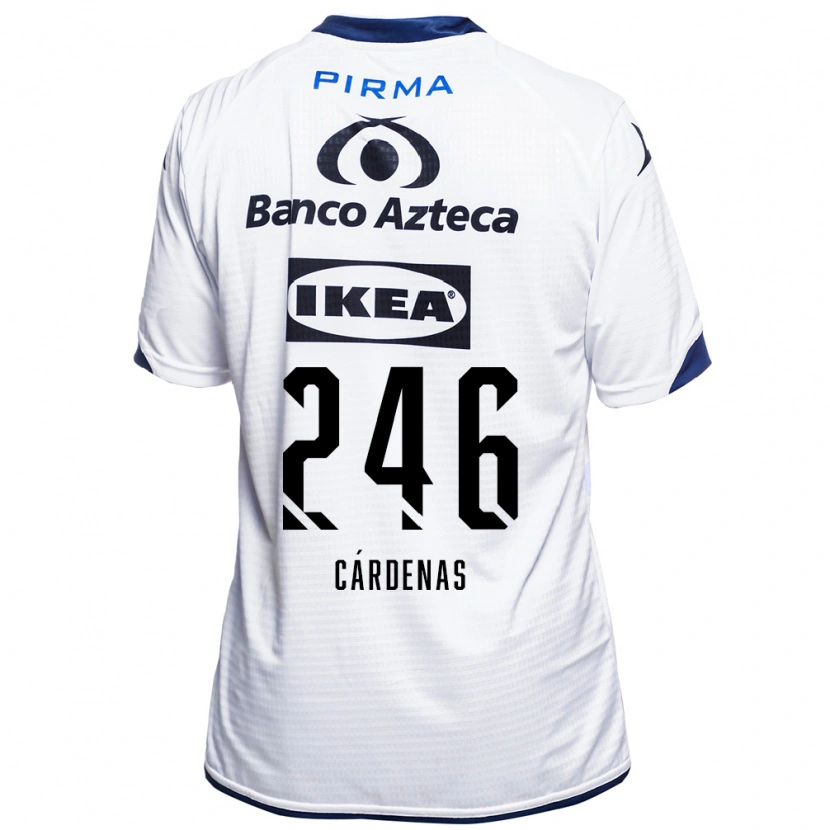 Danxen Herren Enrique Cárdenas #246 Weiß Schwarz Blau Heimtrikot Trikot 2026/27 T-Shirt Schweiz