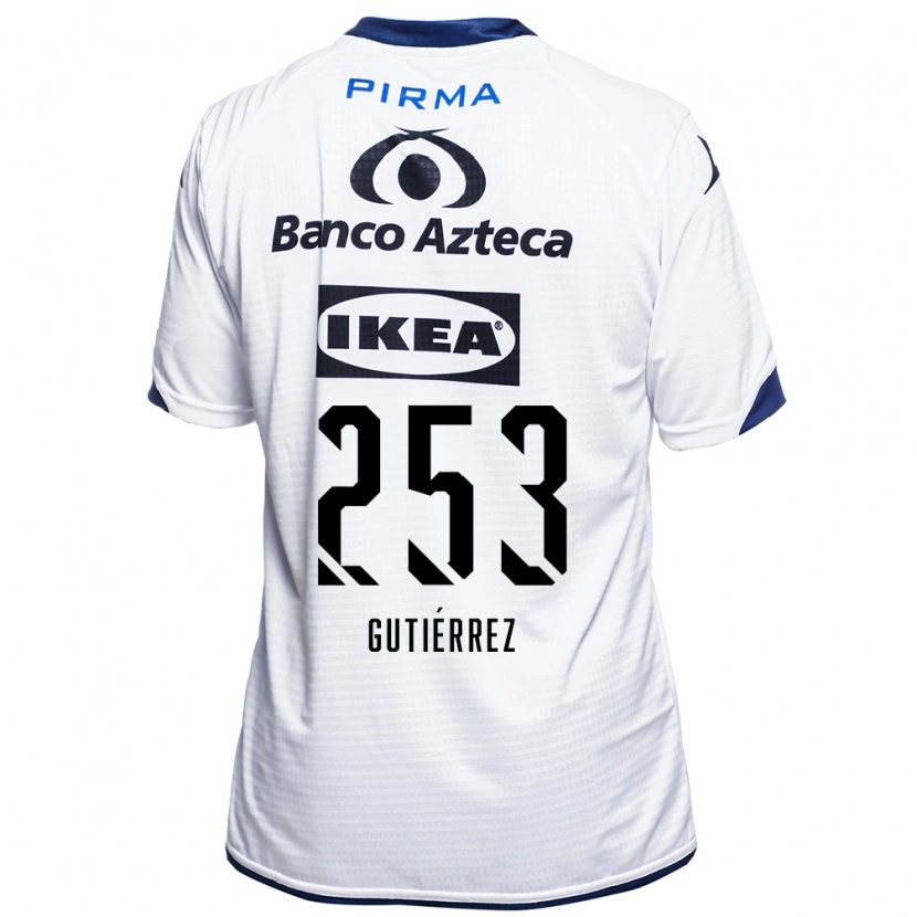 Danxen Herren Santiago Gutiérrez #253 Weiß Schwarz Blau Heimtrikot Trikot 2026/27 T-Shirt Schweiz