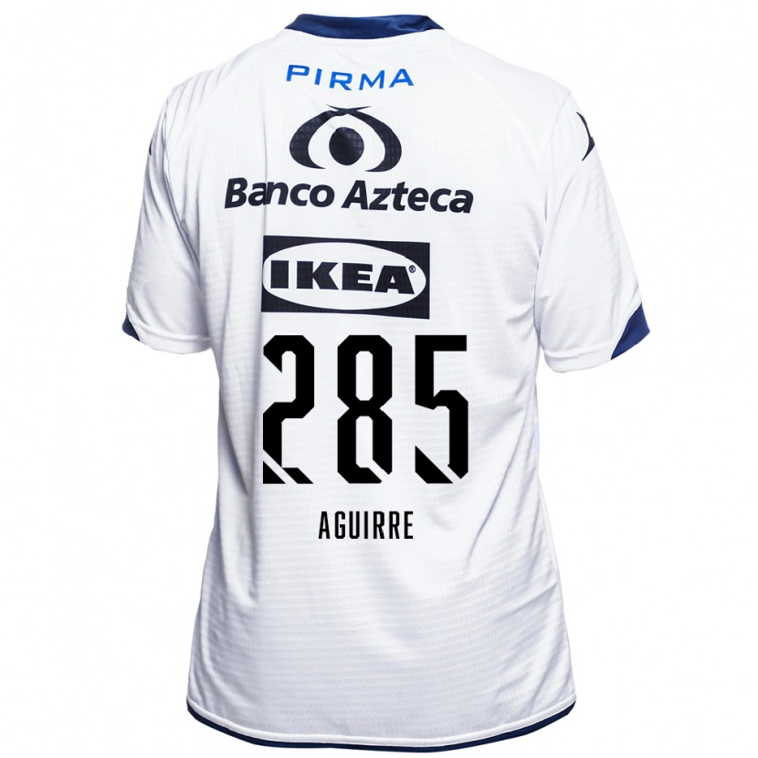 Danxen Herren Juan Aguirre #285 Weiß Schwarz Blau Heimtrikot Trikot 2026/27 T-Shirt Schweiz