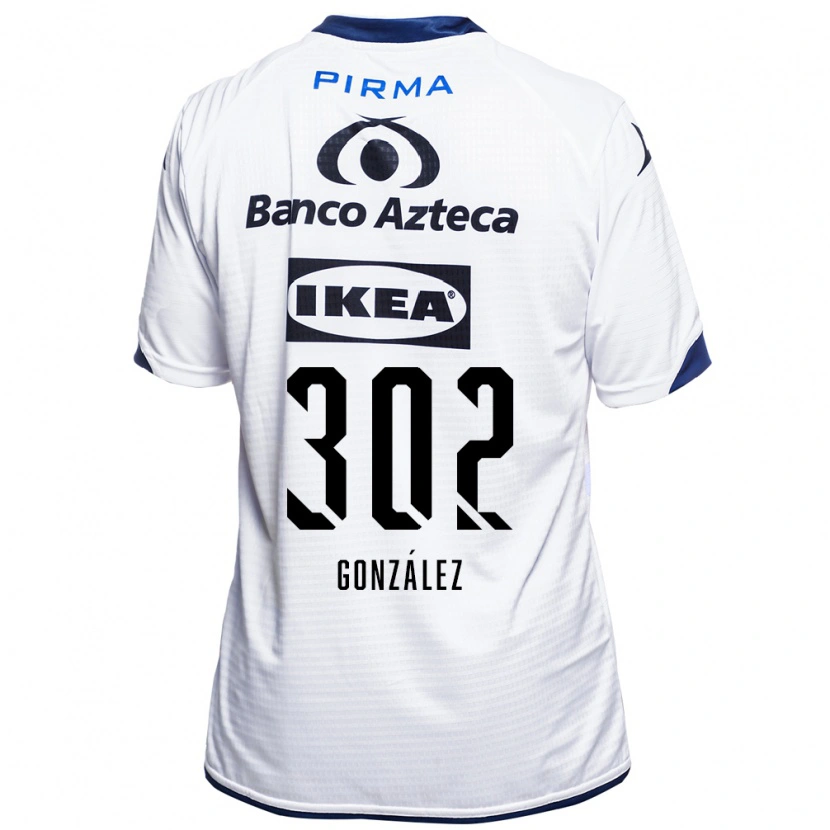 Danxen Herren Mateo González #302 Weiß Schwarz Blau Heimtrikot Trikot 2026/27 T-Shirt Schweiz