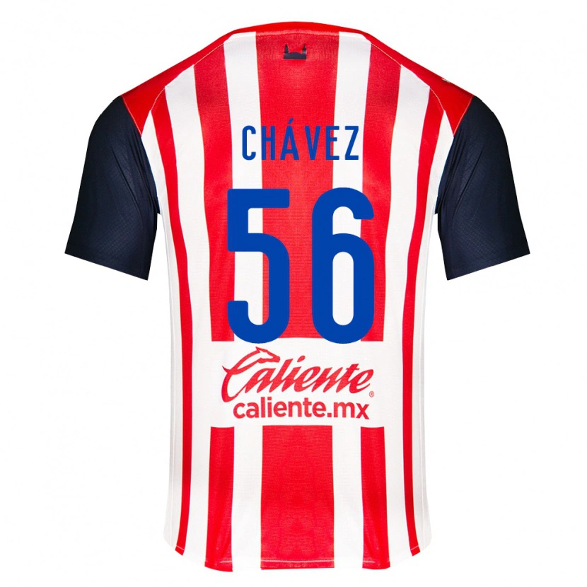 Danxen Herren Ángel Chávez #56 Rot Schwarz Weiß Heimtrikot Trikot 2026/27 T-Shirt Schweiz