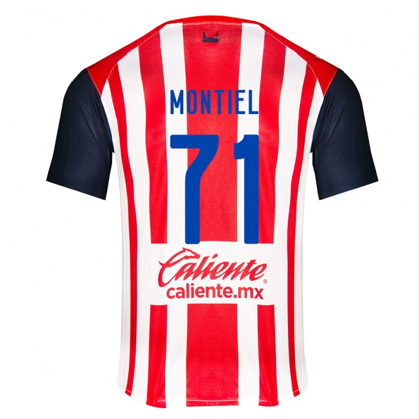 Danxen Herren Erick Montiel #71 Rot Schwarz Weiß Heimtrikot Trikot 2026/27 T-Shirt Schweiz