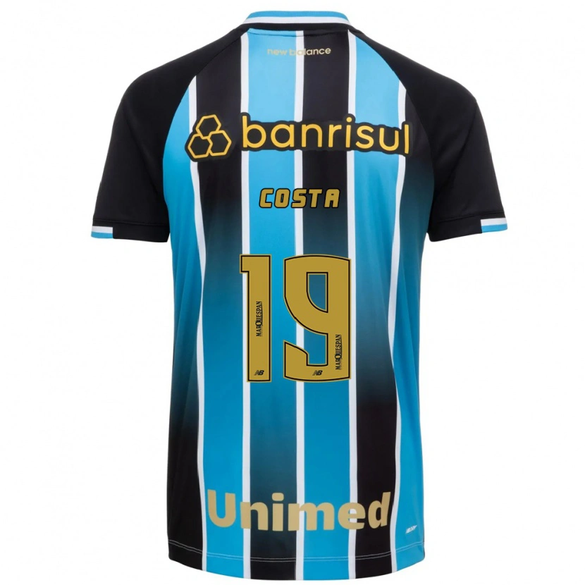 Danxen Herren Diego Costa #19 Blau Braun Schwarz Heimtrikot Trikot 2026/27 T-Shirt Schweiz