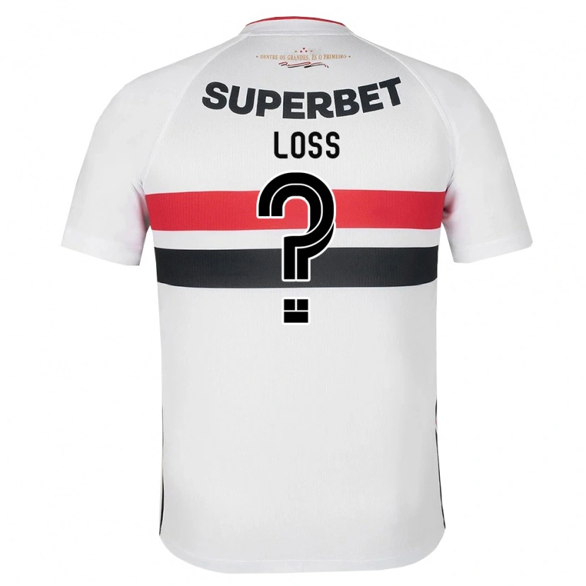 Danxen Herren Lucas Loss #0 Weiß Rot Schwarz Heimtrikot Trikot 2026/27 T-Shirt Schweiz