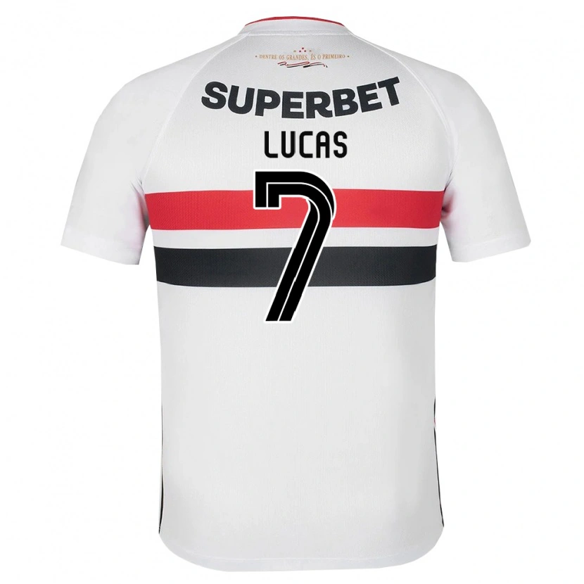 Danxen Herren Lucas Moura #7 Weiß Rot Schwarz Heimtrikot Trikot 2026/27 T-Shirt Schweiz
