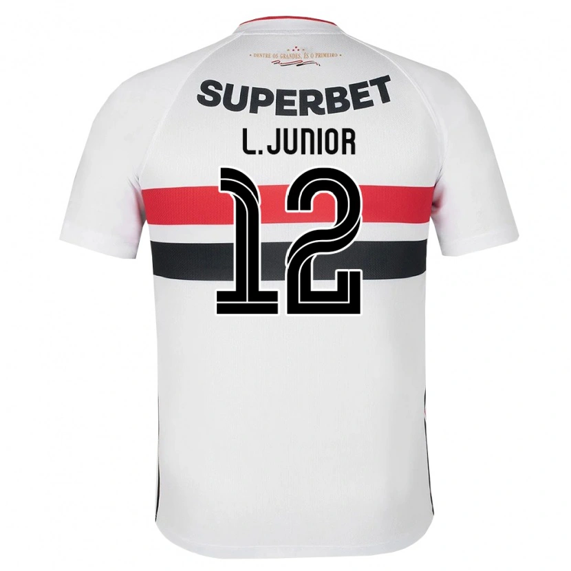 Danxen Herren Luciano Anacleto Junior #12 Weiß Rot Schwarz Heimtrikot Trikot 2026/27 T-Shirt Schweiz
