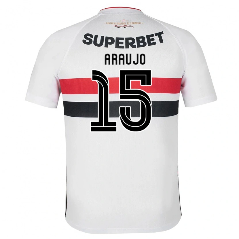 Danxen Herren Michel Araújo #15 Weiß Rot Schwarz Heimtrikot Trikot 2026/27 T-Shirt Schweiz