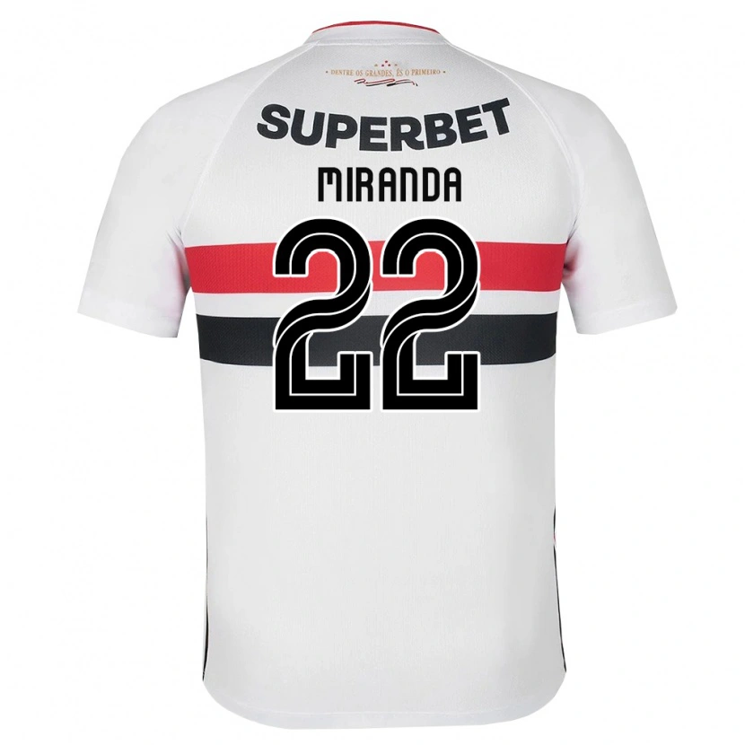 Danxen Herren Miranda #22 Weiß Rot Schwarz Heimtrikot Trikot 2026/27 T-Shirt Schweiz