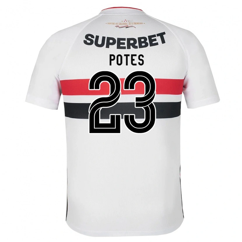 Danxen Herren Juan Potes #23 Weiß Rot Schwarz Heimtrikot Trikot 2026/27 T-Shirt Schweiz