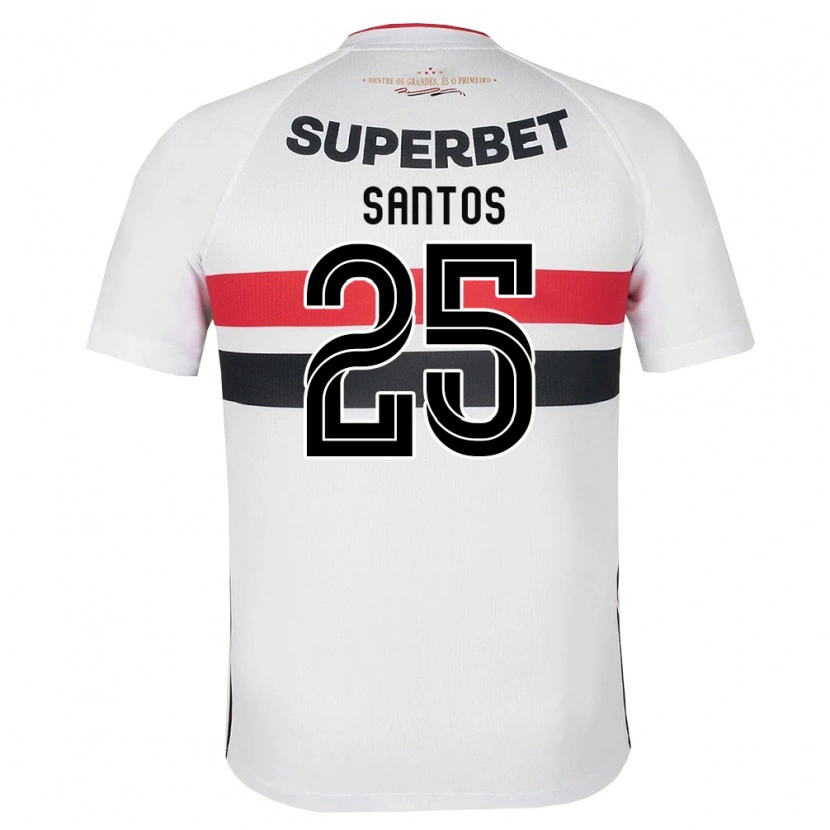 Danxen Herren Mariana Santos #25 Weiß Rot Schwarz Heimtrikot Trikot 2026/27 T-Shirt Schweiz