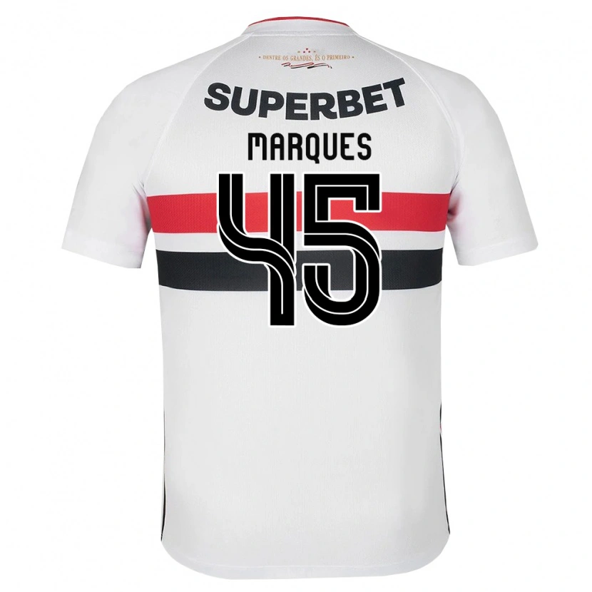 Danxen Herren Lucca Marques Alencar #45 Weiß Rot Schwarz Heimtrikot Trikot 2026/27 T-Shirt Schweiz