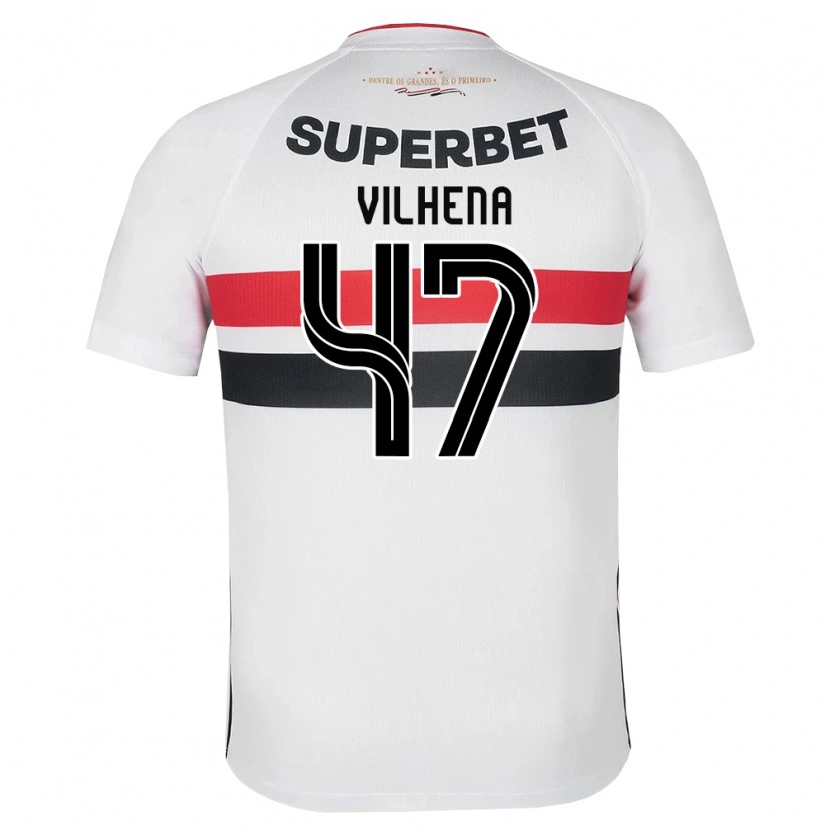 Danxen Herren Pedro Vilhena #47 Weiß Rot Schwarz Heimtrikot Trikot 2026/27 T-Shirt Schweiz