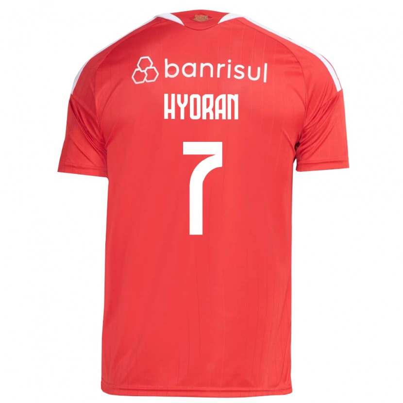 Danxen Herren Hyoran #7 Rot Weiß Heimtrikot Trikot 2026/27 T-Shirt Schweiz