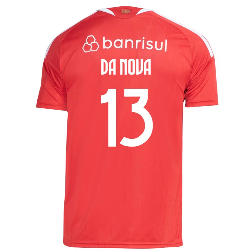 Danxen Herren Érick Da Nova #13 Rot Weiß Heimtrikot Trikot 2026/27 T-Shirt Schweiz