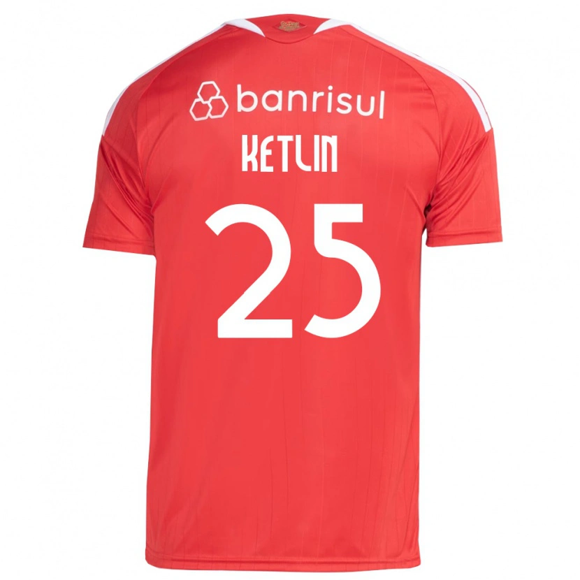 Danxen Herren Ketlin #25 Rot Weiß Heimtrikot Trikot 2026/27 T-Shirt Schweiz