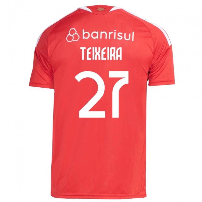 Danxen Herren Danny Teixeira #27 Rot Weiß Heimtrikot Trikot 2026/27 T-Shirt Schweiz
