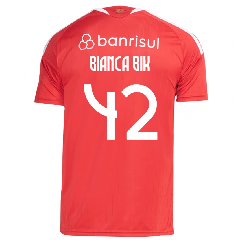 Danxen Herren Bianca Bik #42 Rot Weiß Heimtrikot Trikot 2026/27 T-Shirt Schweiz