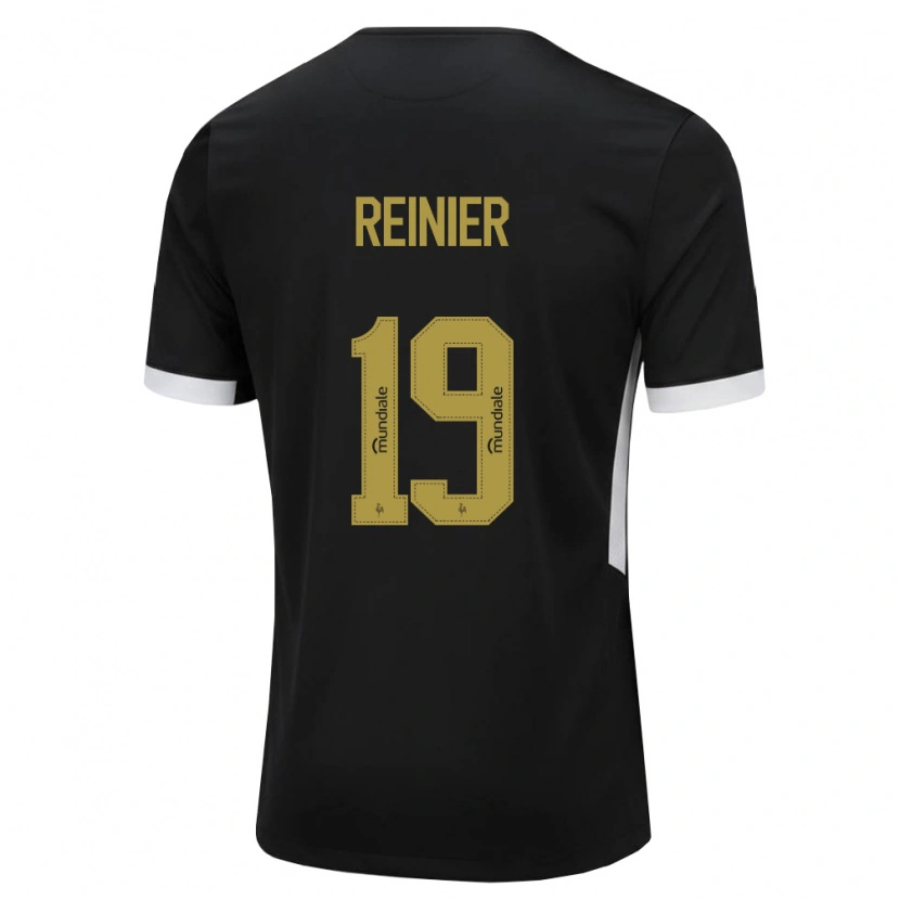 Danxen Herren Reinier Jesus Carvalho #19 Schwarz Weiß Gelb Heimtrikot Trikot 2026/27 T-Shirt Schweiz