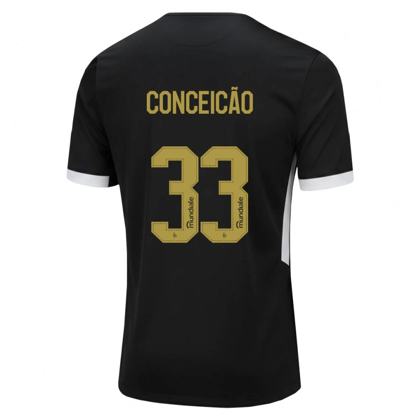 Danxen Herren Robert Conceição #33 Schwarz Weiß Gelb Heimtrikot Trikot 2026/27 T-Shirt Schweiz