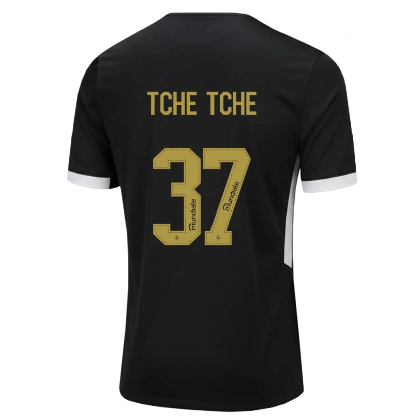 Danxen Herren Tche Tche #37 Schwarz Weiß Gelb Heimtrikot Trikot 2026/27 T-Shirt Schweiz