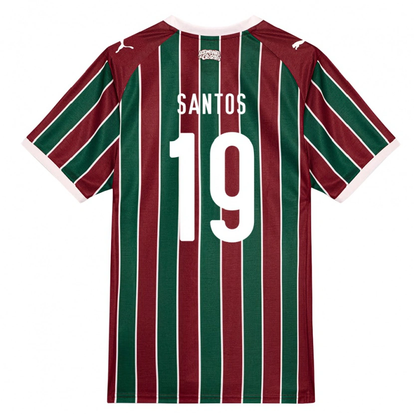 Danxen Herren Cássio Santos #19 Grün Burgund Weiß Heimtrikot Trikot 2026/27 T-Shirt Schweiz