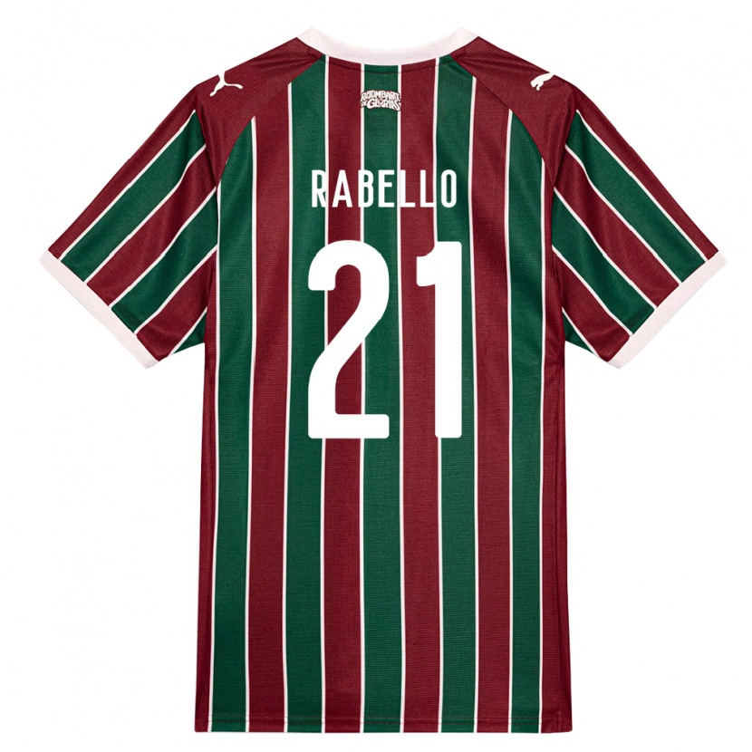 Danxen Herren Igor Rabello #21 Grün Burgund Weiß Heimtrikot Trikot 2026/27 T-Shirt Schweiz
