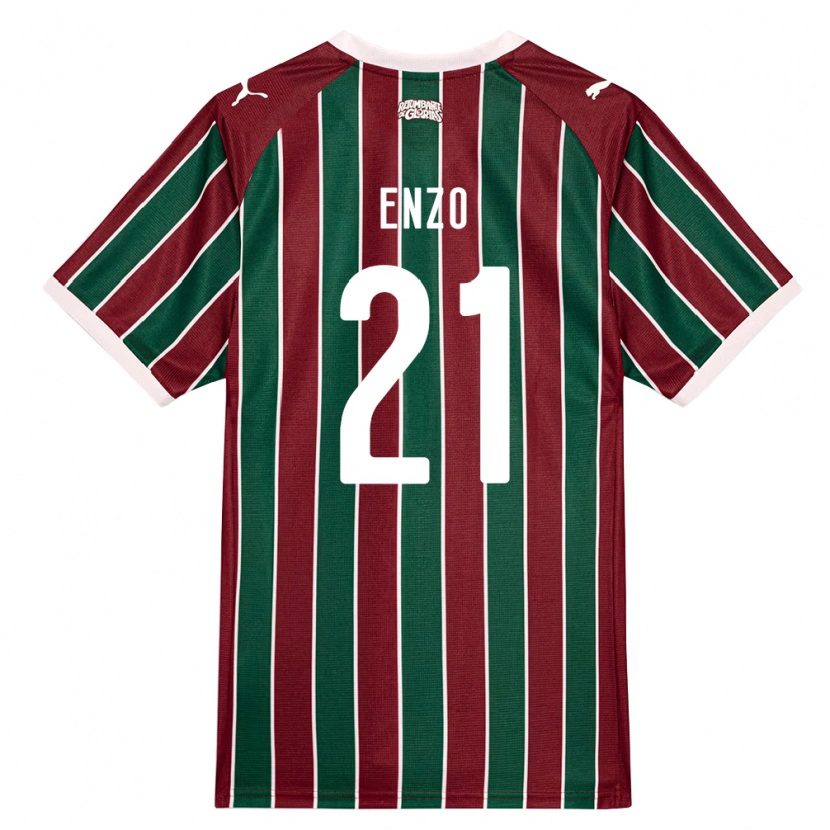 Danxen Herren Enzo Munerato Sene #21 Grün Burgund Weiß Heimtrikot Trikot 2026/27 T-Shirt Schweiz
