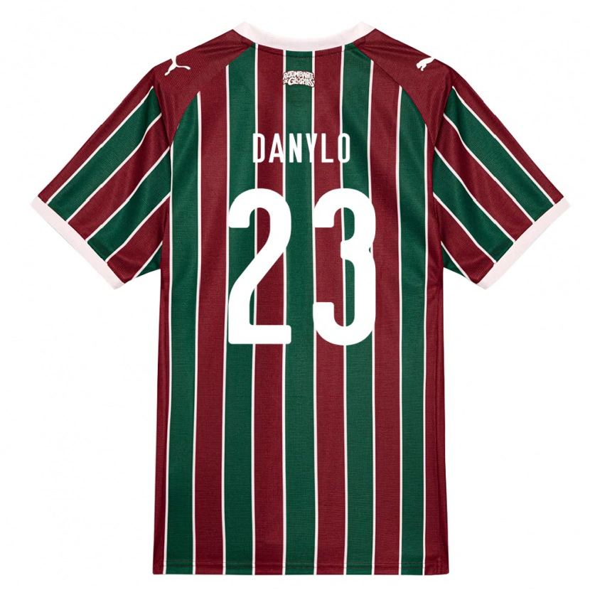 Danxen Herren Danylo Do Amaral Barroso #23 Grün Burgund Weiß Heimtrikot Trikot 2026/27 T-Shirt Schweiz